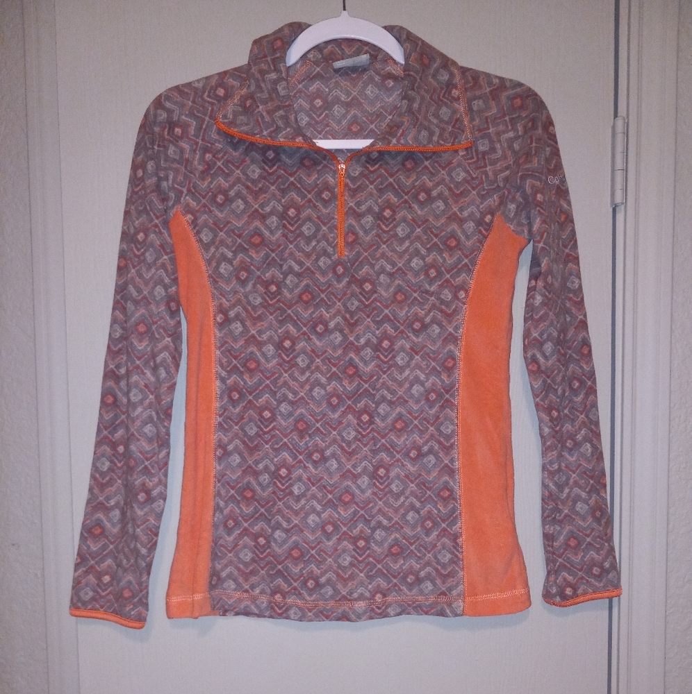 Columbia Printed Half Zip Up